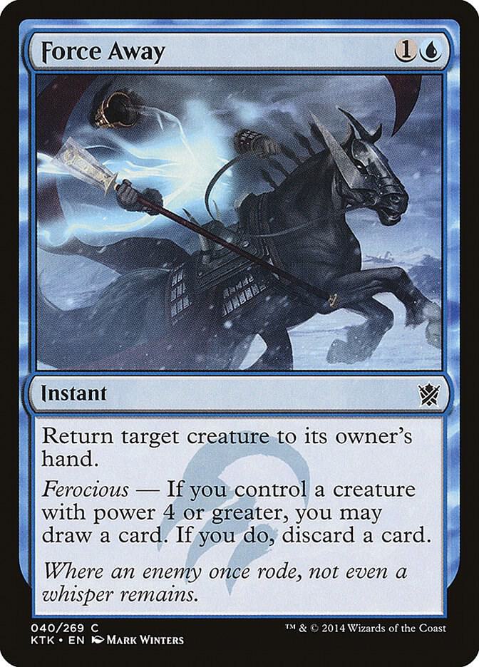 Force Away [Khans of Tarkir] 40