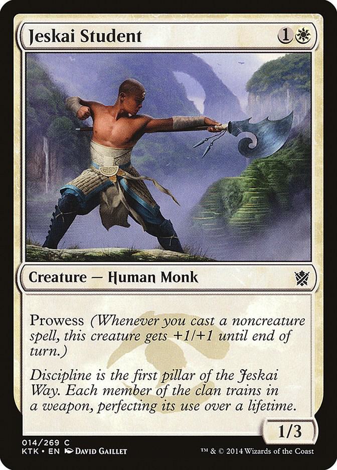 Jeskai Student [Khans of Tarkir] 14