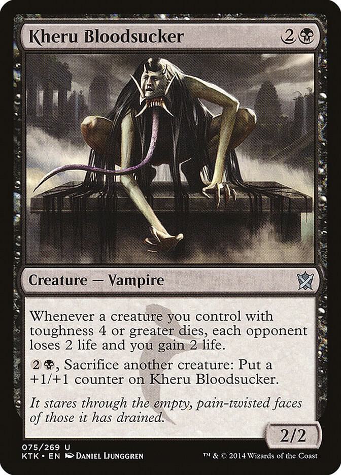 Kheru Bloodsucker [Khans of Tarkir] 75