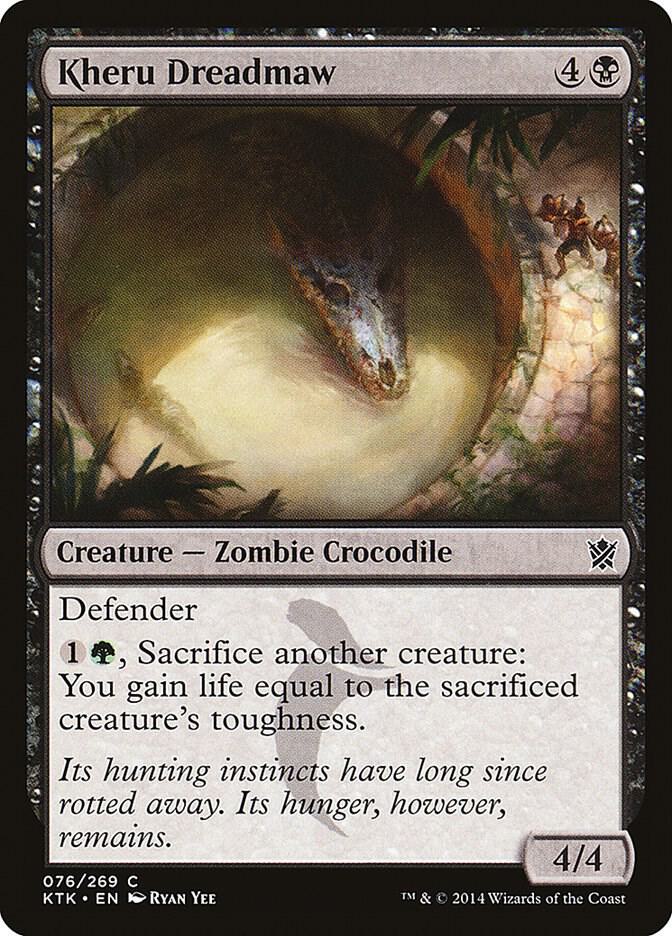 Kheru Dreadmaw [Khans of Tarkir] 76