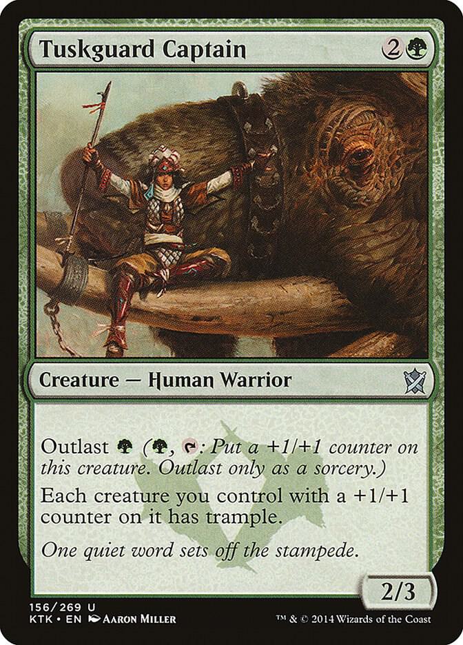 Tuskguard Captain [Khans of Tarkir] 156