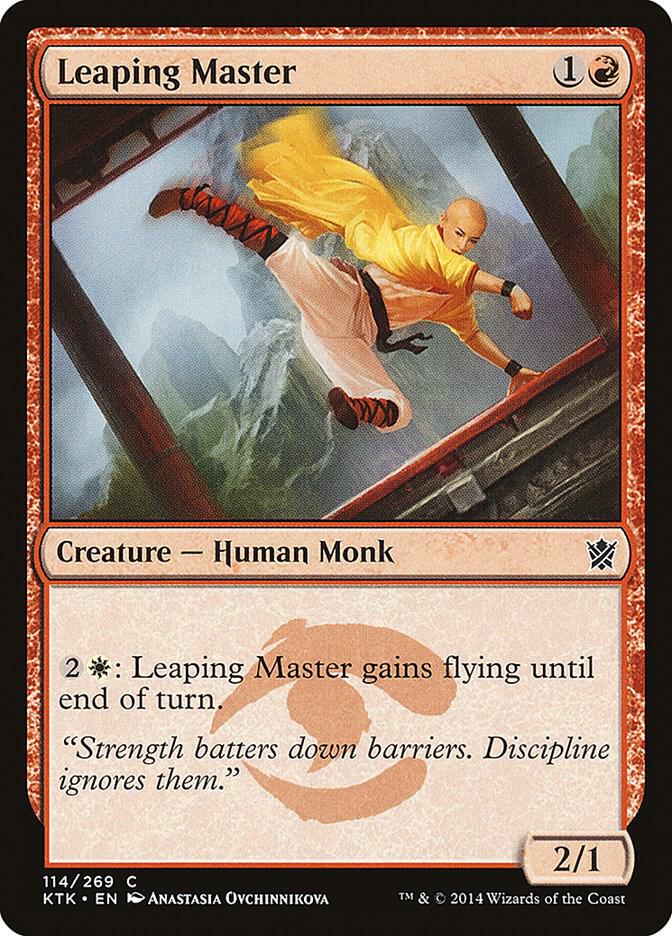 Leaping Master [Khans of Tarkir] 114