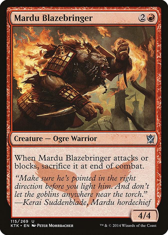Mardu Blazebringer [Khans of Tarkir] 115