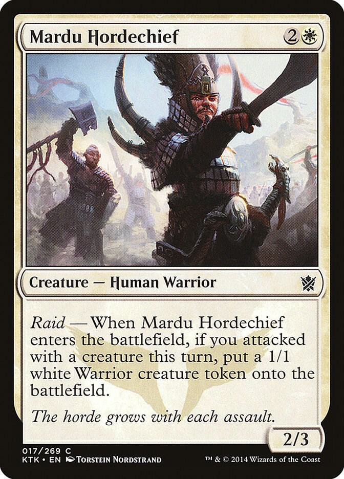 Mardu Hordechief [Khans of Tarkir] 17