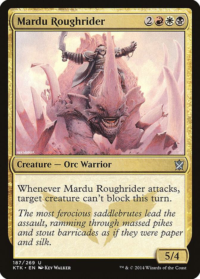 Mardu Roughrider [Khans of Tarkir] 187