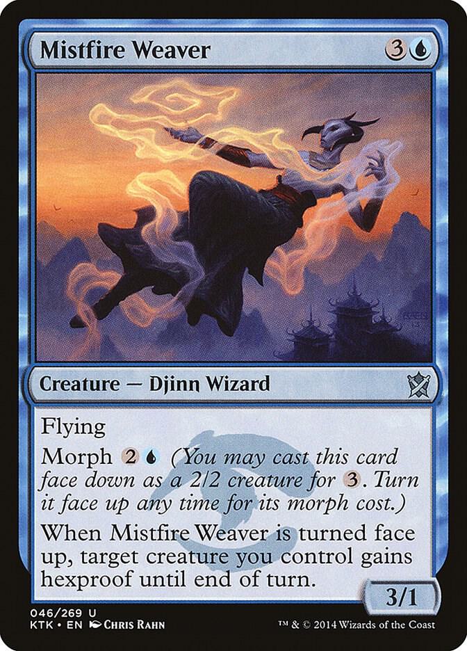 Mistfire Weaver [Khans of Tarkir] 46