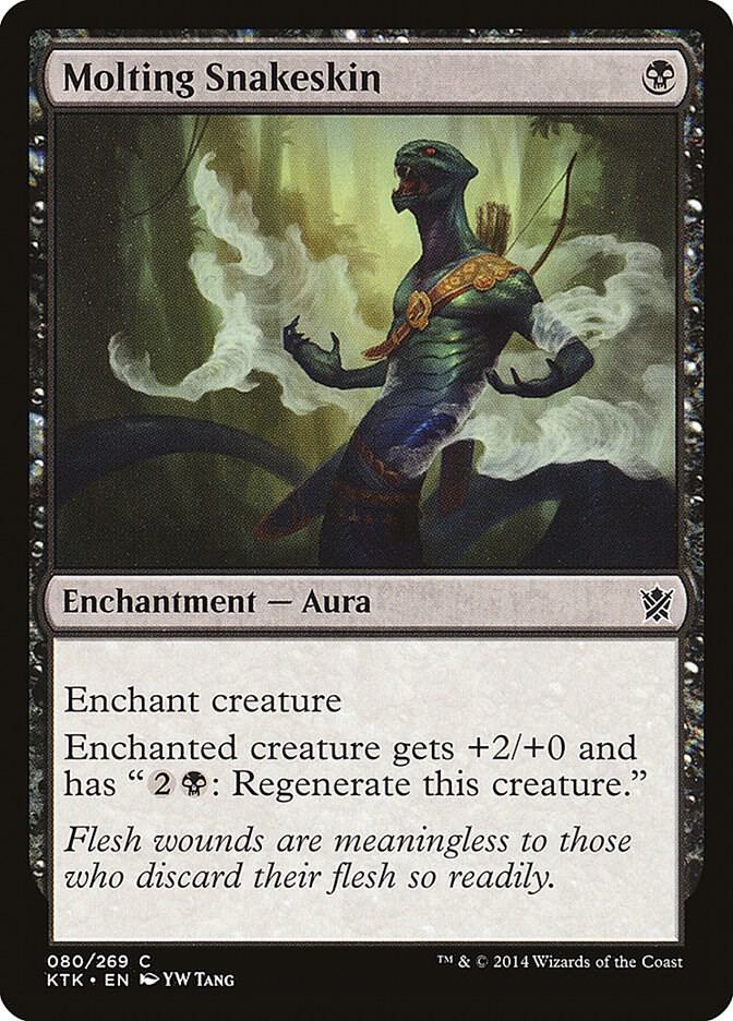 Molting Snakeskin [Khans of Tarkir] 80