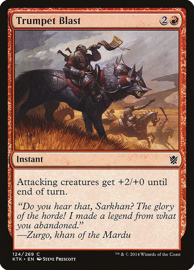 Trumpet Blast [Khans of Tarkir] 124