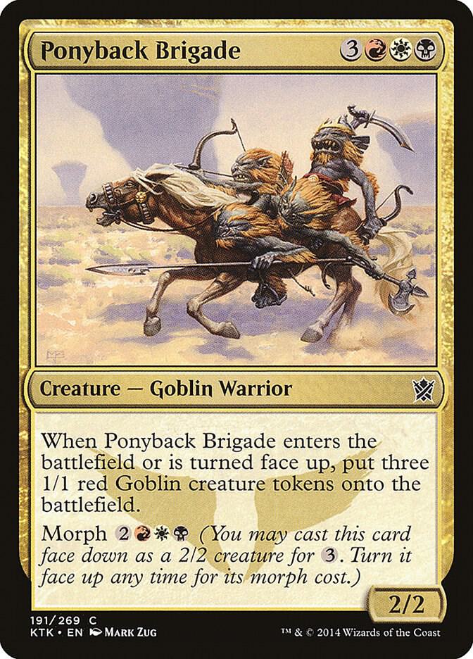 Ponyback Brigade [Khans of Tarkir] 191