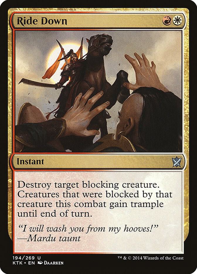 Ride Down [Khans of Tarkir] 194