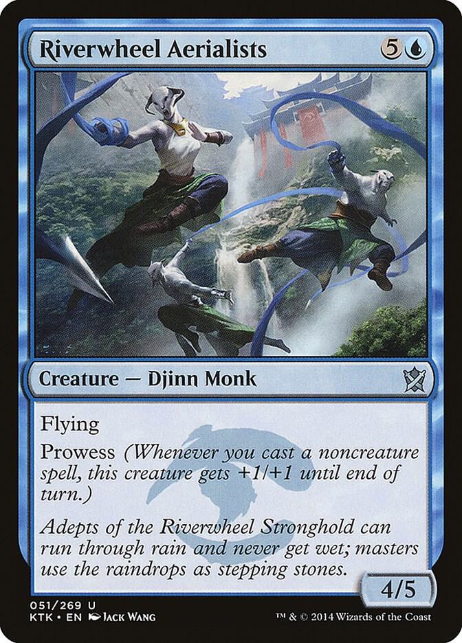 Riverwheel Aerialists [Khans of Tarkir] 51