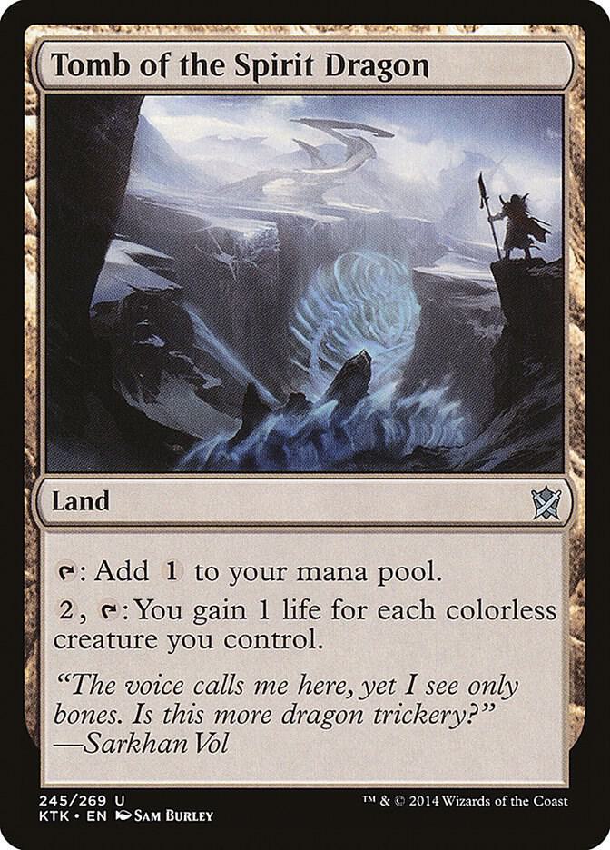 Tomb of the Spirit Dragon [Khans of Tarkir] 245