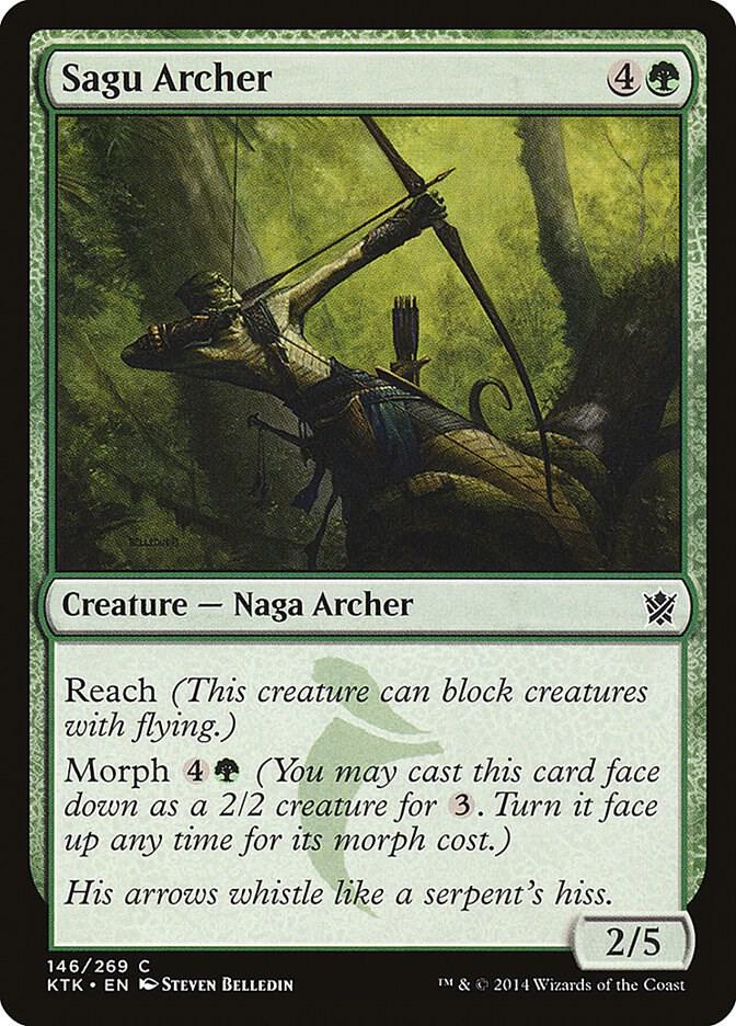 Sagu Archer [Khans of Tarkir] 146
