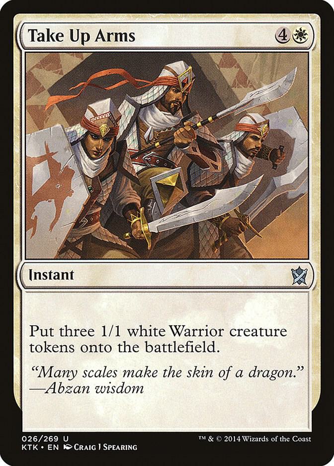 Take Up Arms [Khans of Tarkir] 26