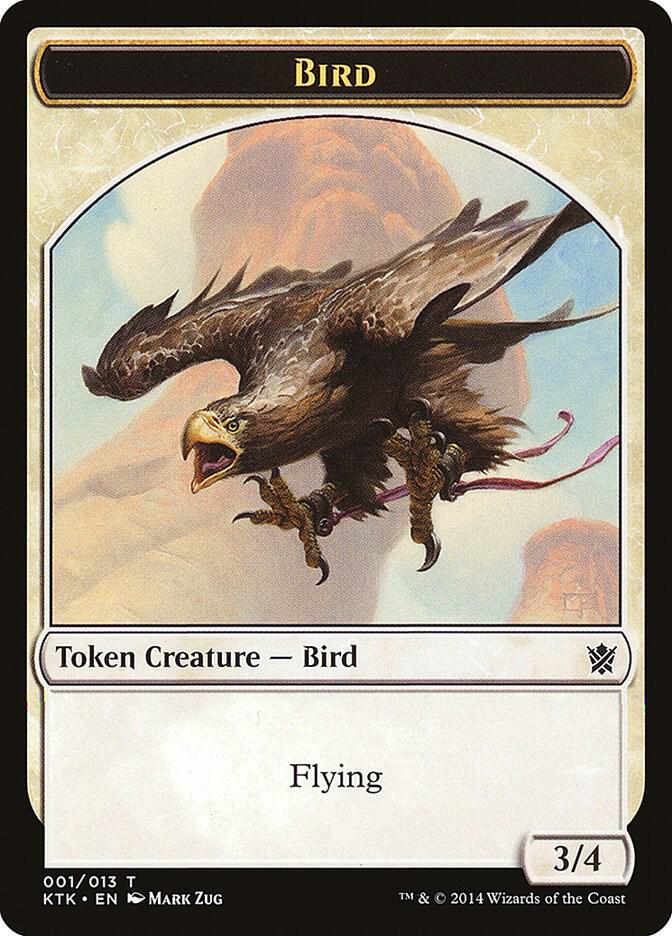 Bird Token [Khans of Tarkir] 1