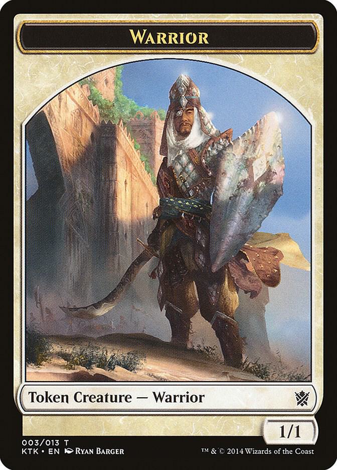 Warrior Token (003) [Khans of Tarkir] 3