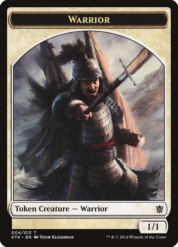 Warrior Token (004) [Khans of Tarkir] 4