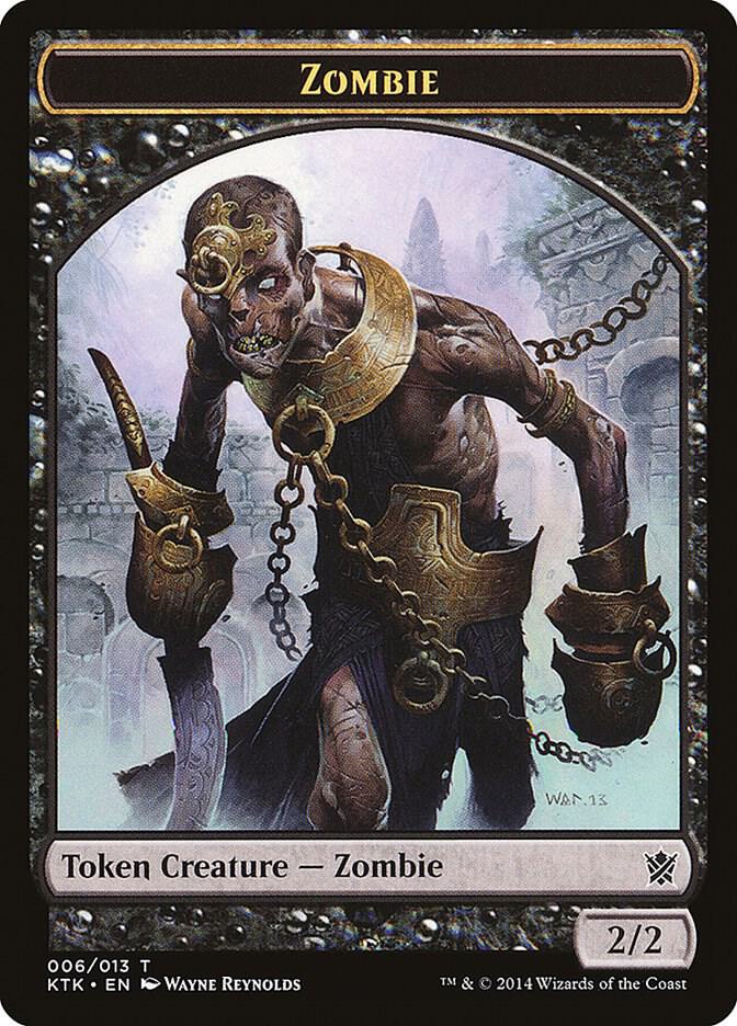 Zombie Token [Khans of Tarkir] 6