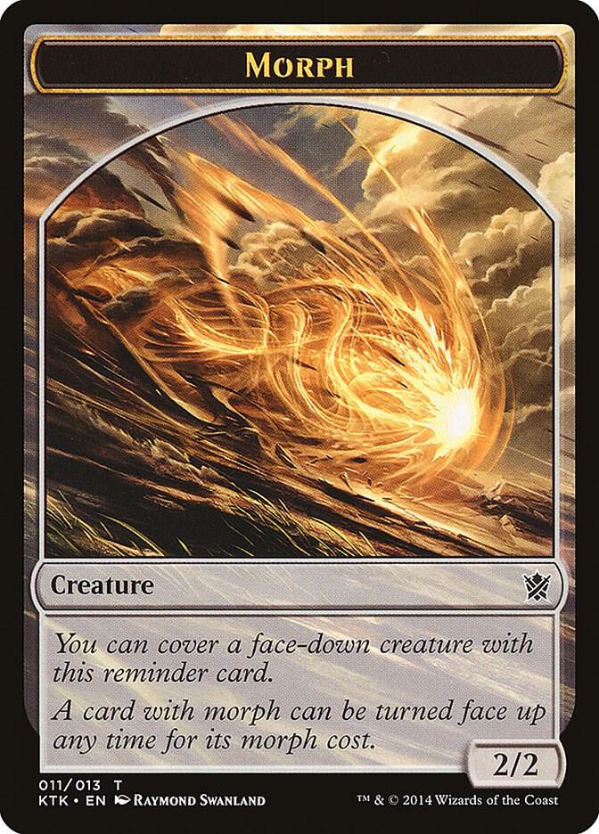 Morph Token [Khans of Tarkir] 11