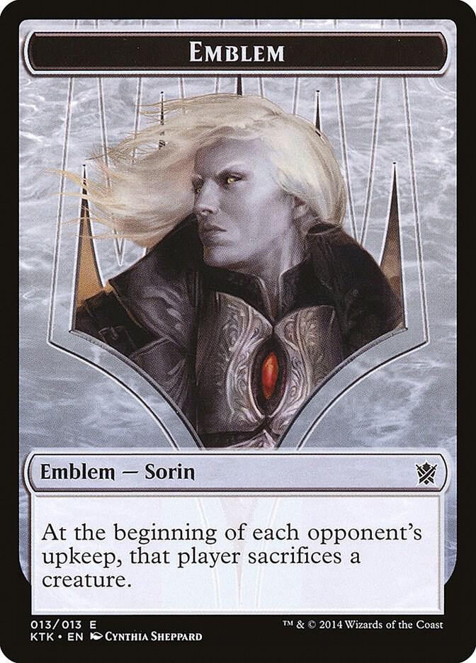 Emblem - Sorin, Solemn Visitor [Khans of Tarkir] 13