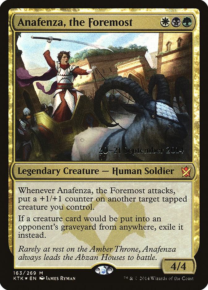 Anafenza, the Foremost [Prerelease Cards] 163