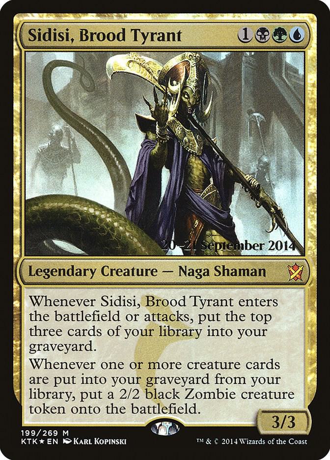 Sidisi, Brood Tyrant [Prerelease Cards] 199