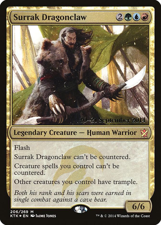 Surrak Dragonclaw [Prerelease Cards] 206