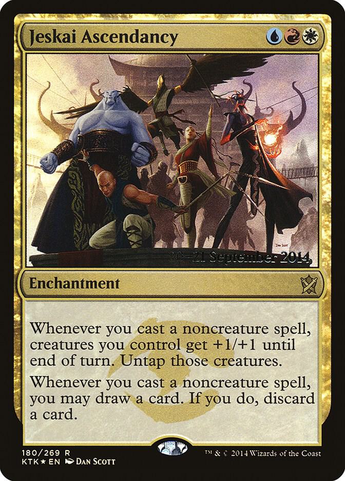 Jeskai Ascendancy [Prerelease Cards] 180