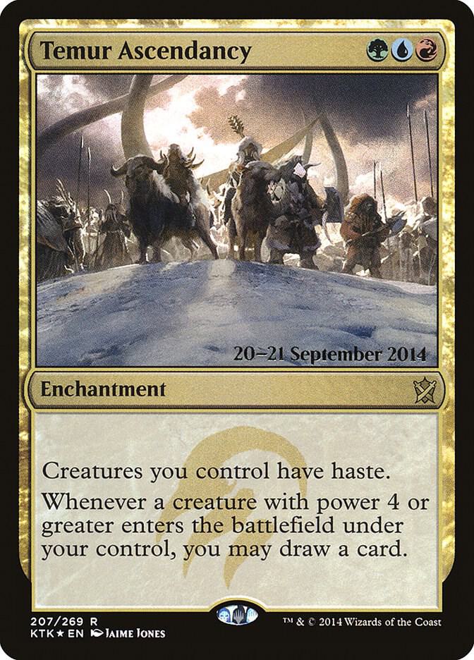 Temur Ascendancy [Prerelease Cards] 207