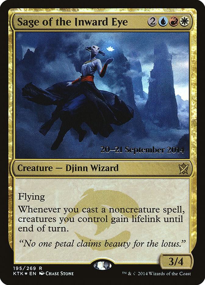 Sage of the Inward Eye [Prerelease Cards] 195