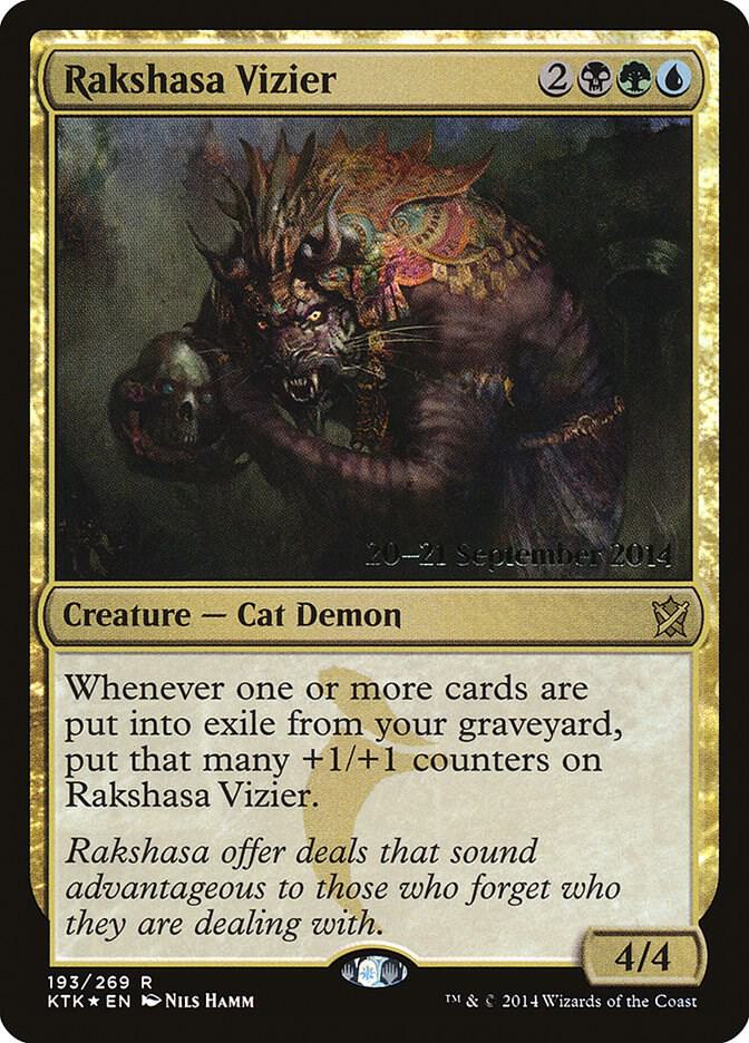 Rakshasa Vizier [Prerelease Cards] 193
