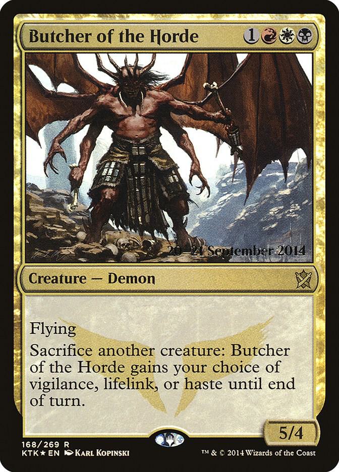 Butcher of the Horde [Prerelease Cards] 168