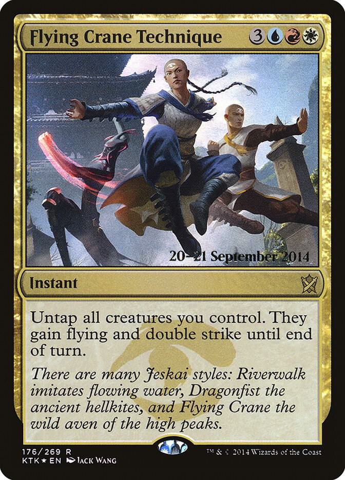Flying Crane Technique [Prerelease Cards] 176