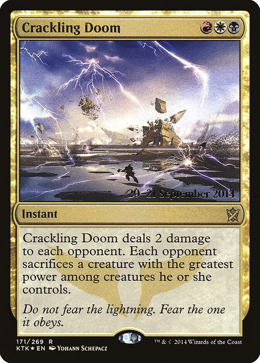 Crackling Doom [Prerelease Cards] 171
