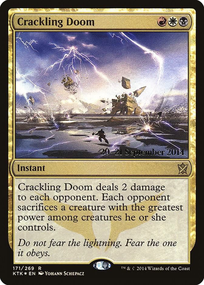 Crackling Doom [Prerelease Cards] 171