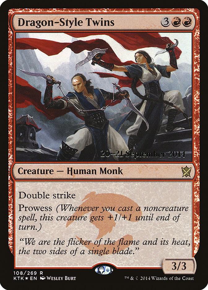 Dragon-Style Twins [Prerelease Cards] 108
