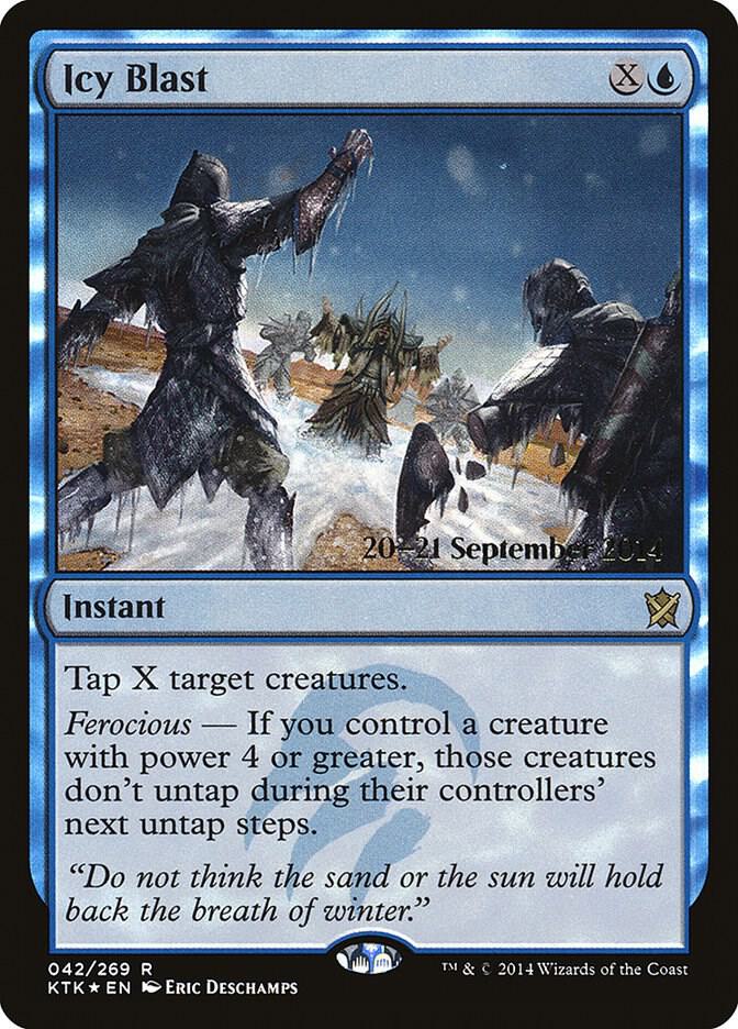 Icy Blast [Prerelease Cards] 42