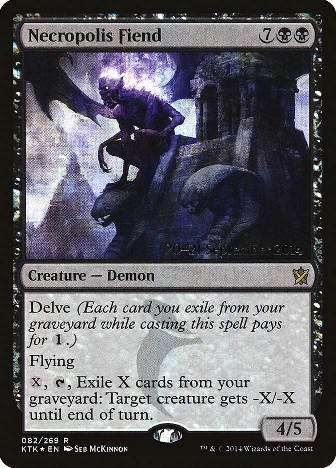 Necropolis Fiend [Prerelease Cards] 82