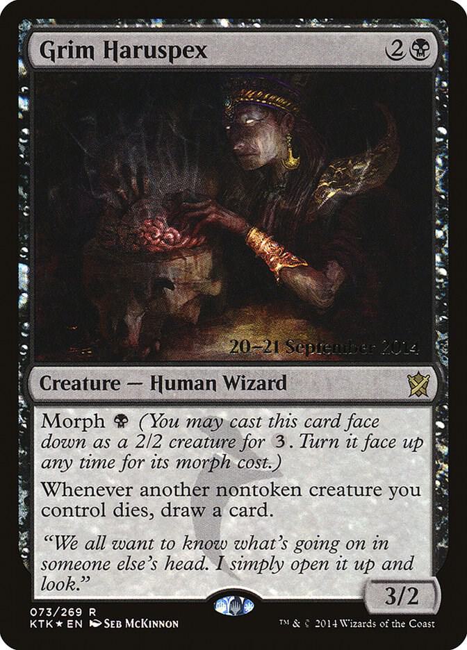 Grim Haruspex [Prerelease Cards] 73
