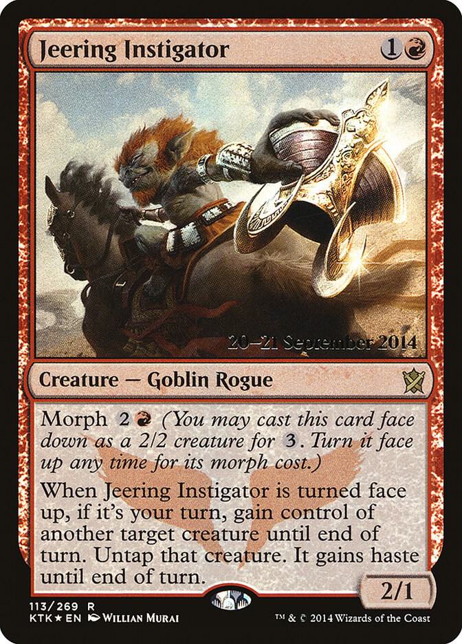 Jeering Instigator [Prerelease Cards] 113
