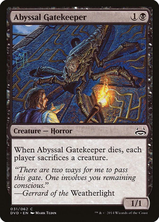 Abyssal Gatekeeper [Duel Decks: Anthology] 31