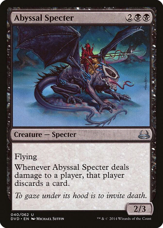 Abyssal Specter [Duel Decks: Anthology] 40