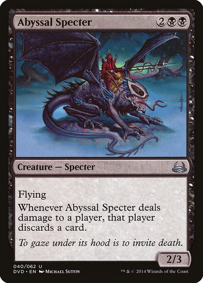 Abyssal Specter [Duel Decks: Anthology] 40