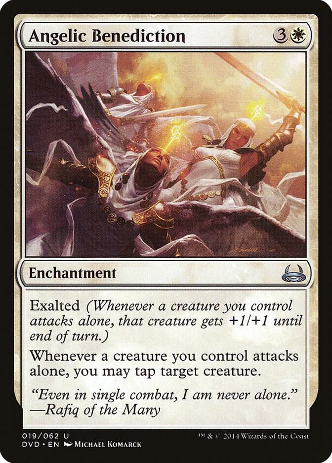 Angelic Benediction [Duel Decks: Anthology] 19