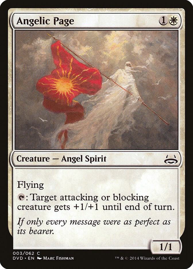 Angelic Page [Duel Decks: Anthology] 3