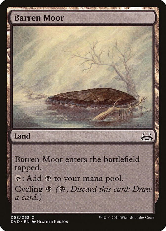 Barren Moor [Duel Decks: Anthology] 58