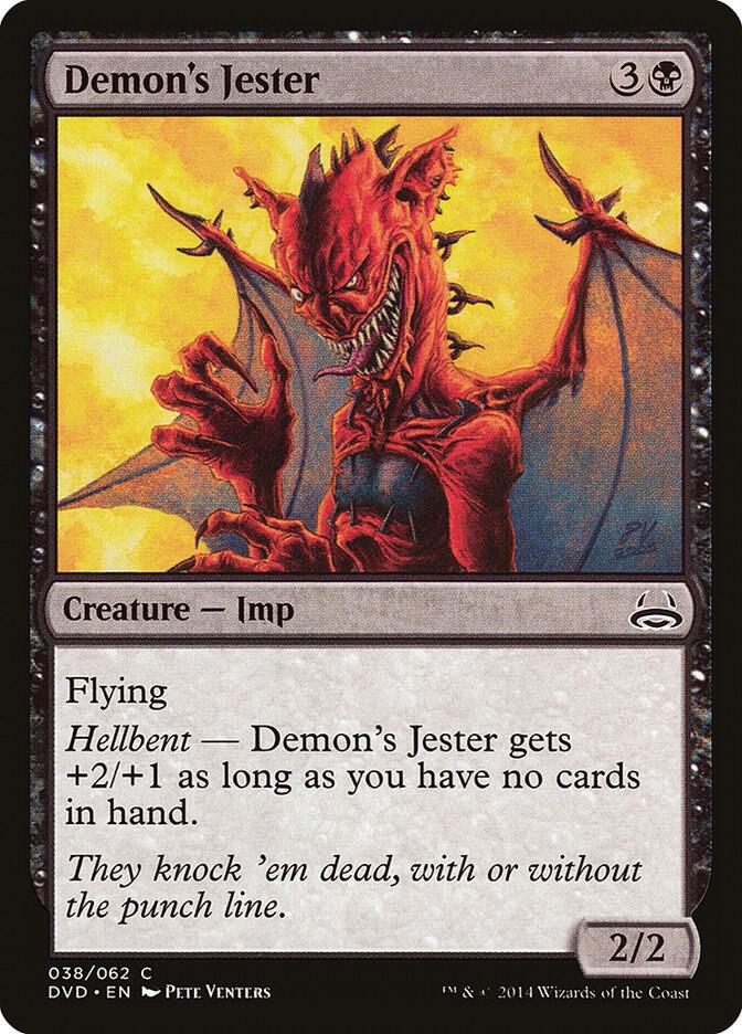 Demon's Jester [Duel Decks: Anthology] 38
