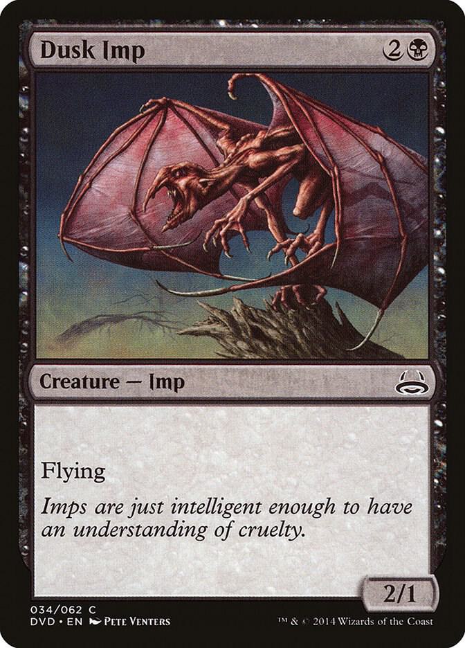 Dusk Imp [Duel Decks: Anthology] 34