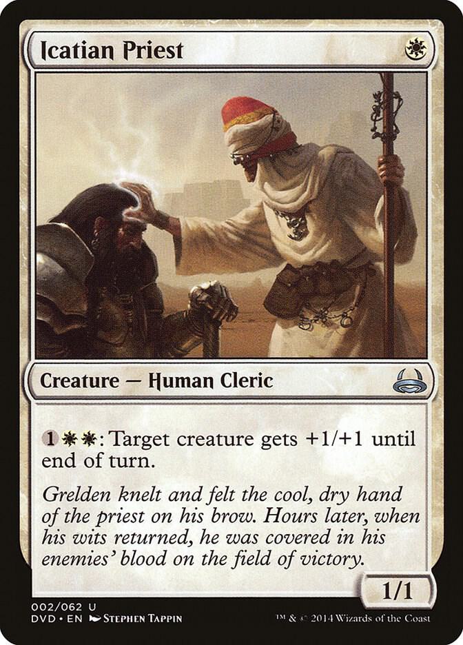 Icatian Priest [Duel Decks: Anthology] 2
