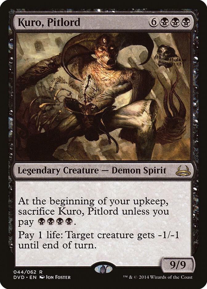 Kuro, Pitlord [Duel Decks: Anthology] 44